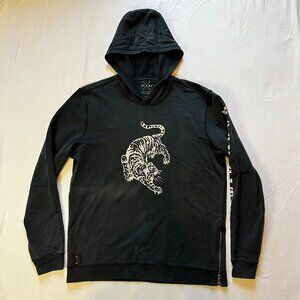 John Varvatos‎ Nick Jonas Hoodie Detroit Rock City Tiger Black Size Large
